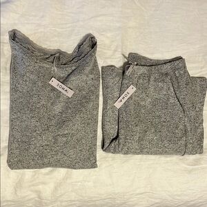 Soma Gray Pajama Set Soft Heathered Size XS S NWTs